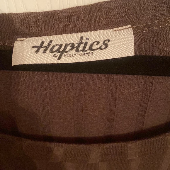 Long Sleeve Babydoll Style Top - Picture 2 of 2